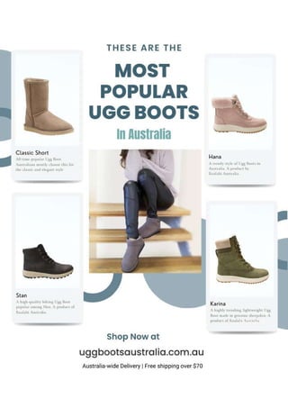 Most popular Ugg Boots in Australia right now