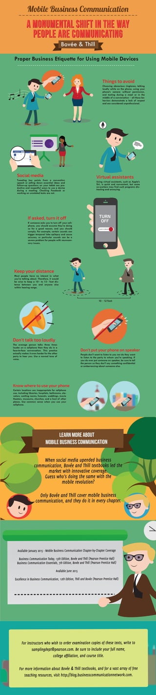 Business Etiquette for Mobile Devices -- INFOGRAPHIC
