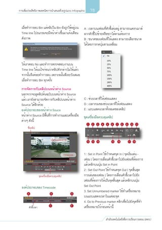 78
สานักเทคโนโลยีเพื่อการเรียนการสอน (สทร.)
การเพิ่มประสิทธิภาพเทคนิคการนาเสนอด้วยรูปแบบ Infographic
 