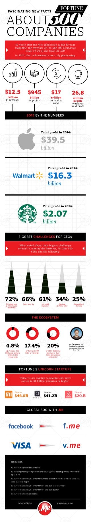 [INFOGRAPHIC] Fascinating New Facts about Fortune 500 Companies