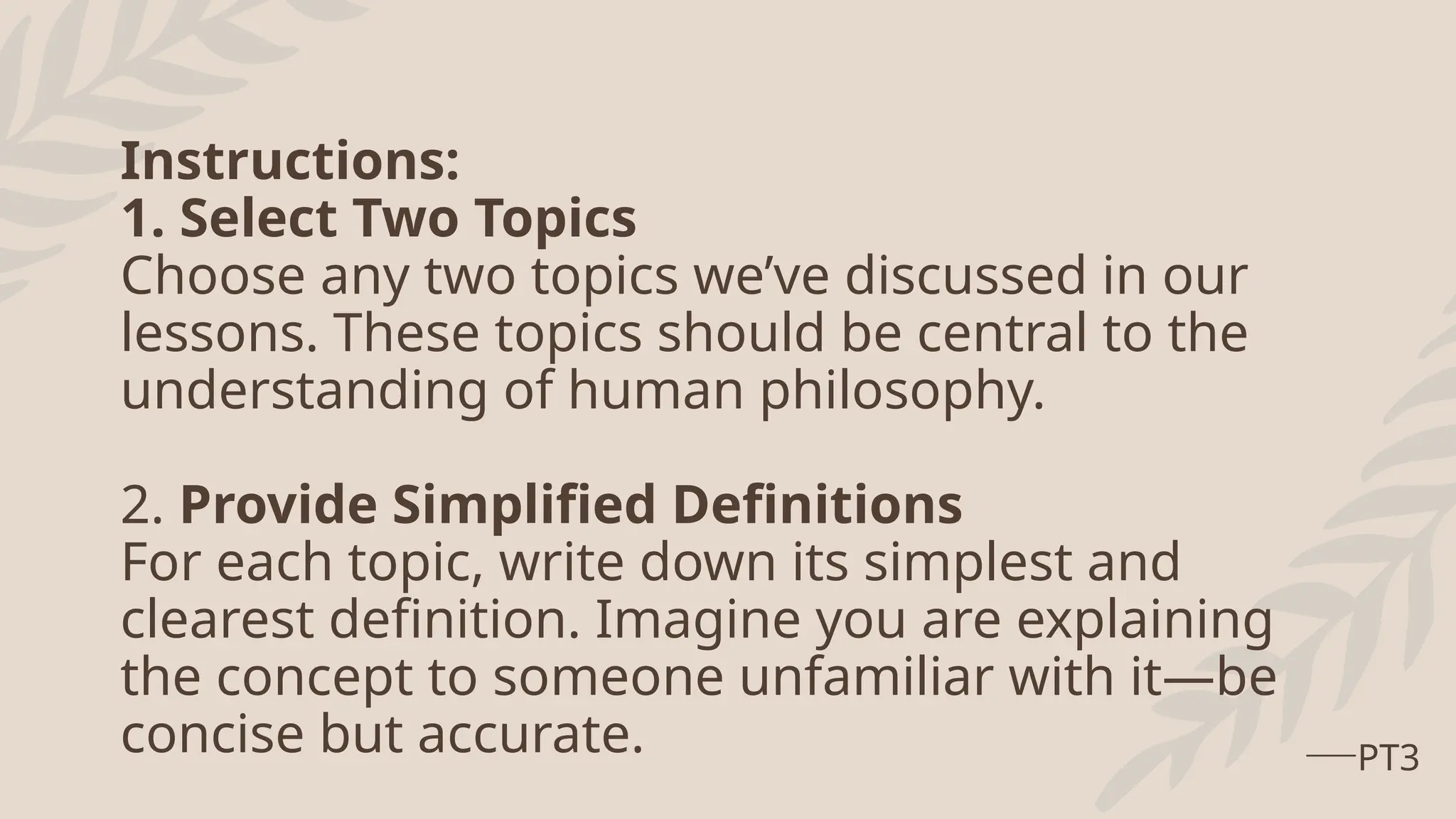 Philosophy's PT Infographic Poster Guidelines.pptx