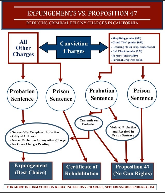 Infographic prop 47 v expungement