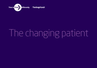The changing patient infographics