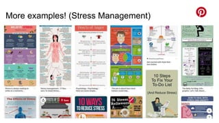 More examples! (Stress Management)
 