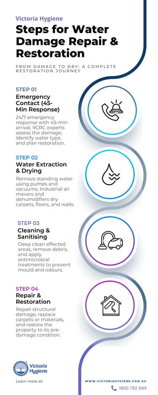 Water Damage Repair and Restoration Steps | PDF
