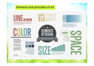 Elements and principles of art
 