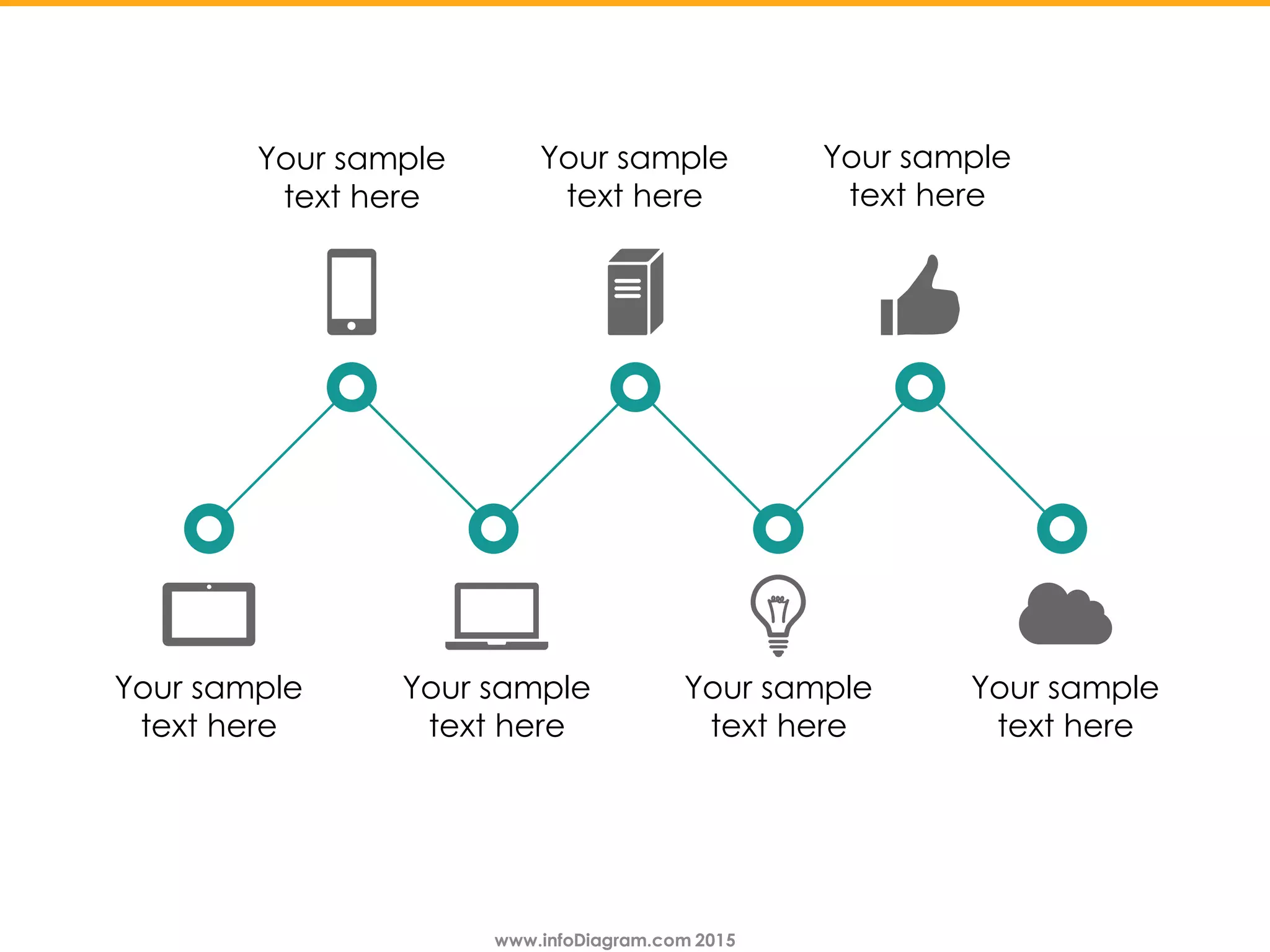www.infoDiagram.com 2015www.infoDiagram.com 2015
Your sample
text here
Your sample
text here
Your sample
text here
Your sample
text here
Your sample
text here
Your sample
text here
Your sample
text here
 