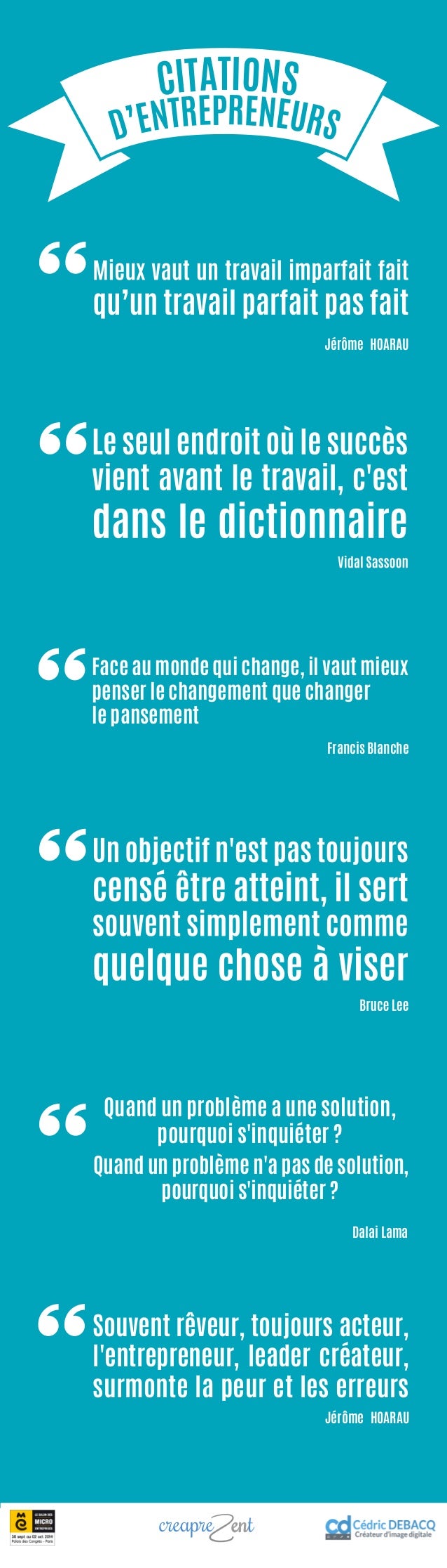 Citations Entrepreneur