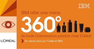 IBM offre une vision à 360° de toute l'information produits chez L'Oréal