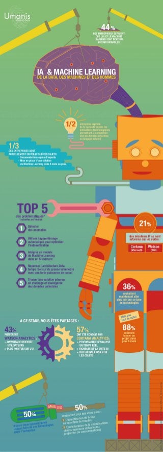 INFOGRAPHIE IA & MACHINE LEARNING - ETUDE 2016 GRATUIT (by Umanis) 
