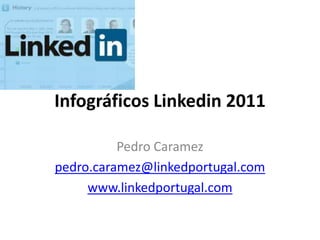Infográficos Linkedin 2011

          Pedro Caramez
pedro.caramez@linkedportugal.com
     www.linkedportugal.com
 