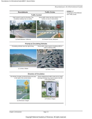 NCHRP Report 672 Roundabouts: An Informational Guide | PDF