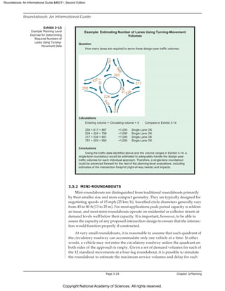 NCHRP Report 672 Roundabouts: An Informational Guide | PDF