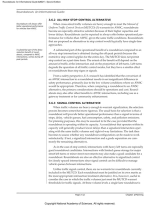 NCHRP Report 672 Roundabouts: An Informational Guide | PDF