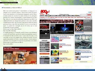 Novedades de los socios




 Novedades y más en 800.cl

 800.cl está cada día más potente. Y cómo dudarlo, si es algo que se ve
 reflejado en las constantes mejoras e innovaciones dentro del portal.
 Una de estas iniciativas es el recientemente inaugurado canal de Videos,
 en donde además de encontrar los trailers oficiales de las principales
 películas de la cartelera cinematográfica, se puede disfrutar de los Video
 Tips, videos de corta duración producidos íntegramente por 800.cl con
 calidad profesional, que entregan datos prácticos y trucos poco conocidos
 o definitivamente únicos, que van desde cómo pelar un tomate de manera
 profesional hasta cómo abrir una botella de cerveza con una hoja de
 papel. La producción contempló más de 30 videos que se irán
 incorporando de manera gradual.
 (Revisa aquí los Video Tips de 800.cl)
 http://www.800.cl/videotips
 La segunda iniciativa es el remozado canal de Carretes, que inicialmente
 era parte del Canal Noche y que hoy ha tomado un protagonismo especial.
 Y claramente ha sido un acierto ya que, en poco más de un mes, se ha
 convertido en una de las páginas más visitadas del portal. Con una
 agenda hiperpoblada de fiestas y movida nocturna, Carretes promete
 convertirse en el corto plazo en el gurú de los panoramas en la ciudad.
 (Revisa aquí el Canal Carretes de 800.cl)
 http://carretes.800.cl




          INFORMATIVO IAB CHILE NOVIEMBRE 2009
 