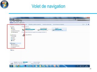 Volet de navigation
29
 
