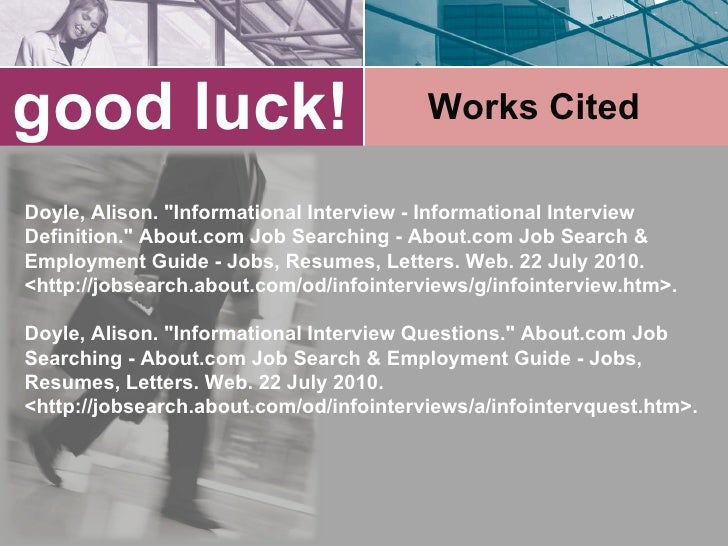 informational interview definition