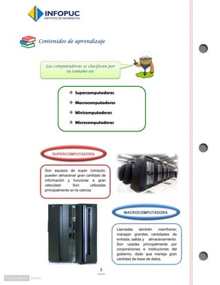 Infokids 3 Informática General - Fichas de Aprendizaje 2014 | PDF