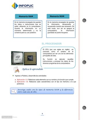 Infokids 4 Informática General - Fichas de Aprendizaje 2014