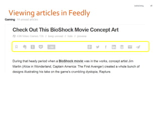 21/01/2014

Viewing articles in Feedly

16

 