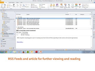 21/01/2014

RSS Feeds and article for further viewing and reading

8

 