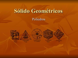 Sólido Geométricos Poliedros 