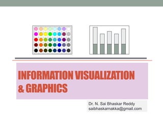 INFORMATION VISUALIZATION
& GRAPHICS
               Dr. N. Sai Bhaskar Reddy
               saibhaskarnakka@gmail.com
 
