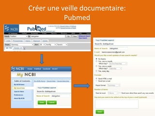 Créer  votre  veille documentaire: Pubmed 