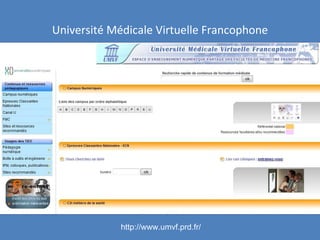 Recommandations médicales http://drefc.sfmg.org/ 