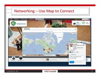 © InfoNeedle Inc. 2013
Networking – Use Map to Connect
15
 
