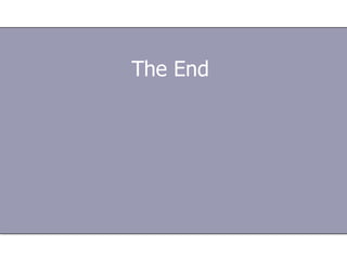 The End 