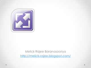 Melick Rajee Baranasooriya
http://melick-rajee.blogspot.com/
 