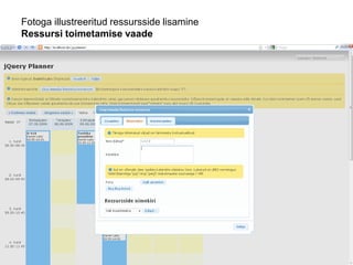 Fotoga illustreeritud ressursside lisamine
Ressursi toimetamise vaade
 