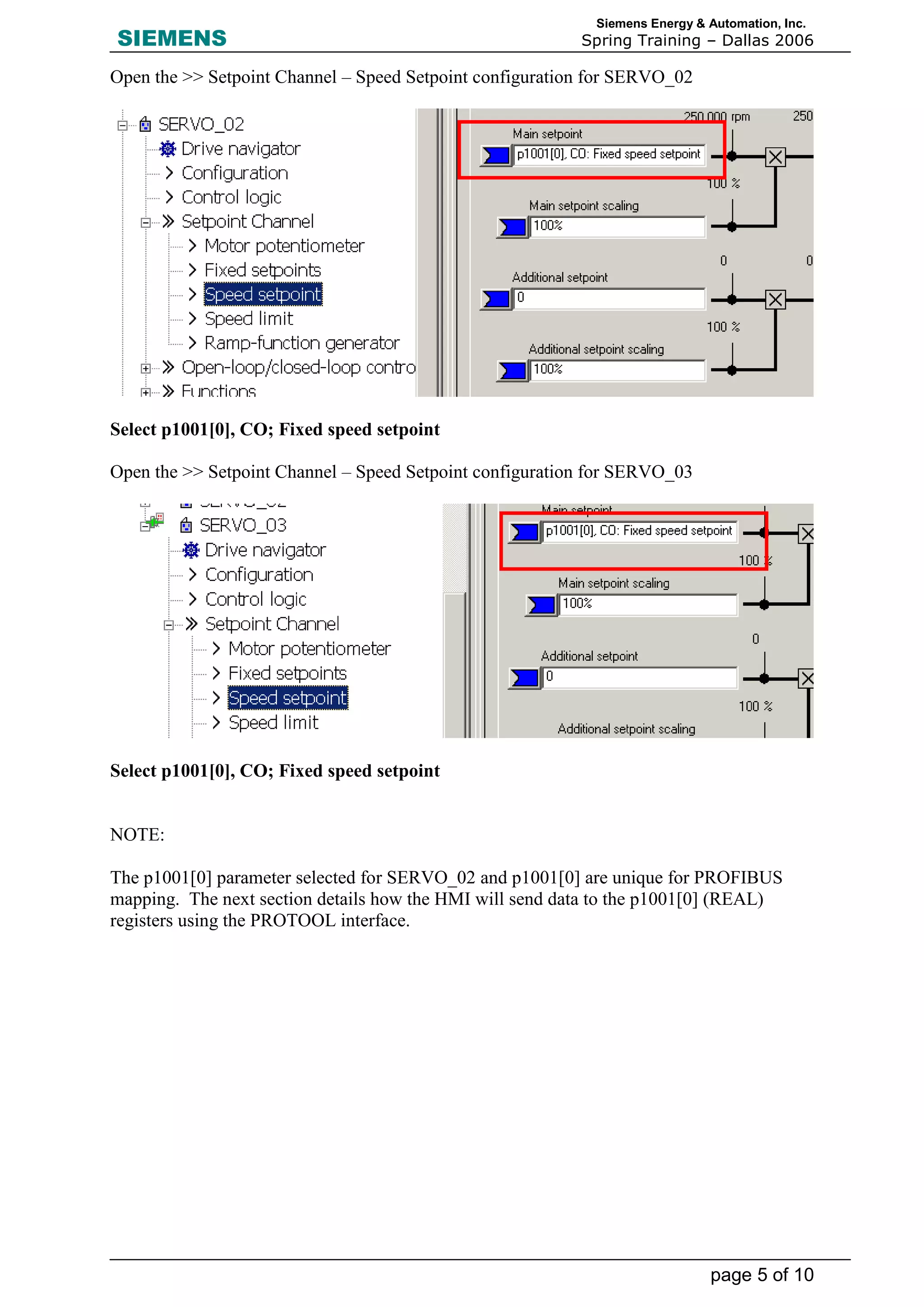 Info plc net_sinamics hmi lab (1) | PDF