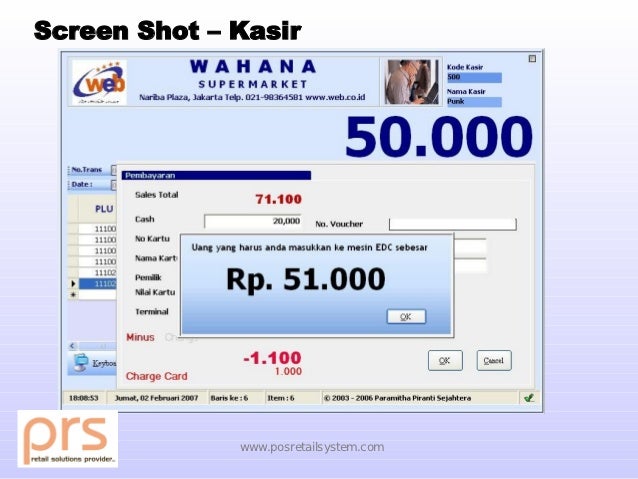 Aplikasi Kasir Alfamart – Dengan