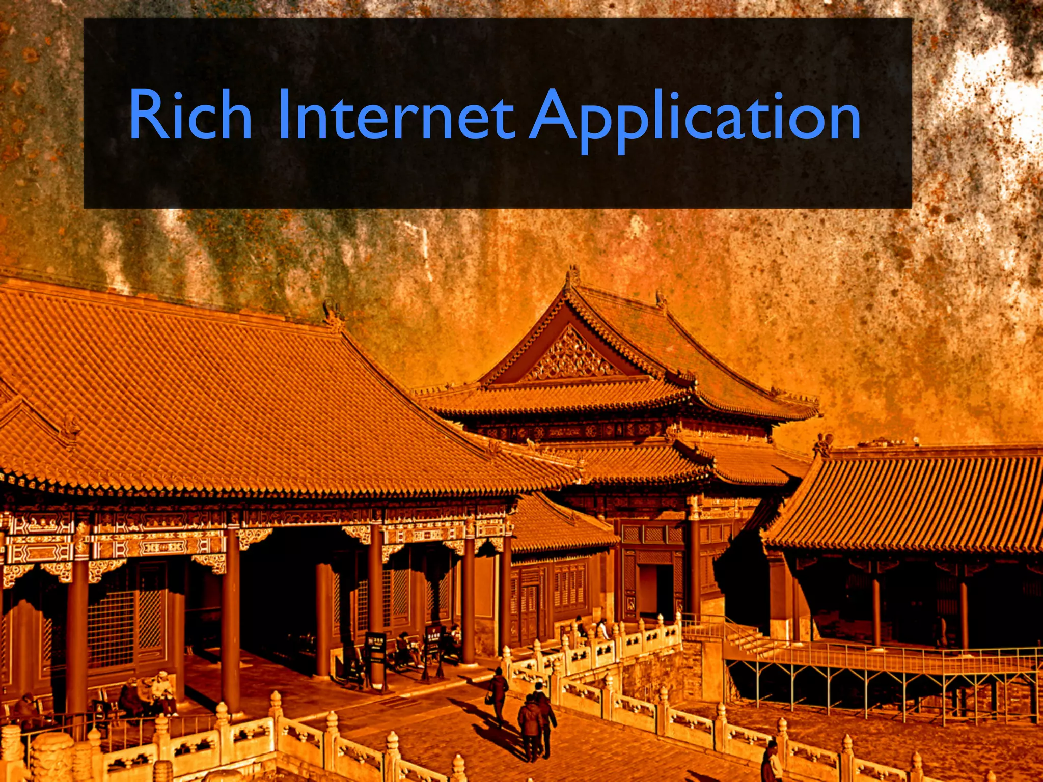 Rich Internet Application
 