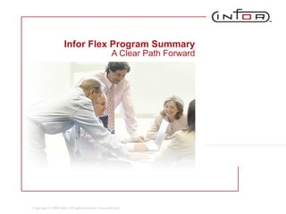 Infor Flex Program Summary A Clear Path Forward 