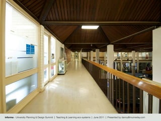 informa - University Planning & Design Summit | Teaching & Learning eco-systems | June 2011 | Presented by danny@munnerley.com
 