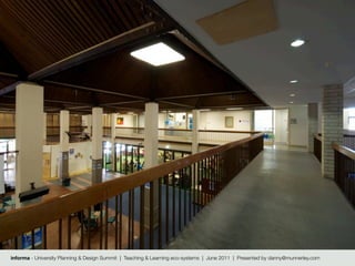 informa - University Planning & Design Summit | Teaching & Learning eco-systems | June 2011 | Presented by danny@munnerley.com
 