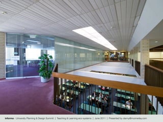 informa - University Planning & Design Summit | Teaching & Learning eco-systems | June 2011 | Presented by danny@munnerley.com
 