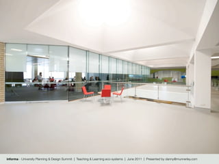 informa - University Planning & Design Summit | Teaching & Learning eco-systems | June 2011 | Presented by danny@munnerley.com
 