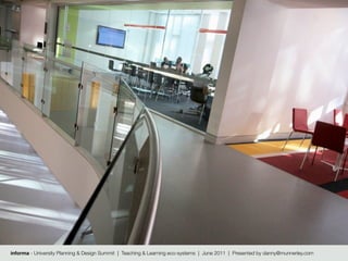 informa - University Planning & Design Summit | Teaching & Learning eco-systems | June 2011 | Presented by danny@munnerley.com
 