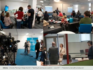 informa - University Planning & Design Summit | Teaching & Learning eco-systems | June 2011 | Presented by danny@munnerley.com
 