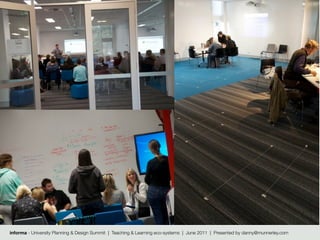 informa - University Planning & Design Summit | Teaching & Learning eco-systems | June 2011 | Presented by danny@munnerley.com
 