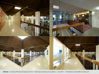 informa - University Planning & Design Summit | Teaching & Learning eco-systems | June 2011 | Presented by danny@munnerley.com
 