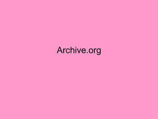 Archive.org 