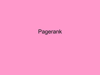 Pagerank 