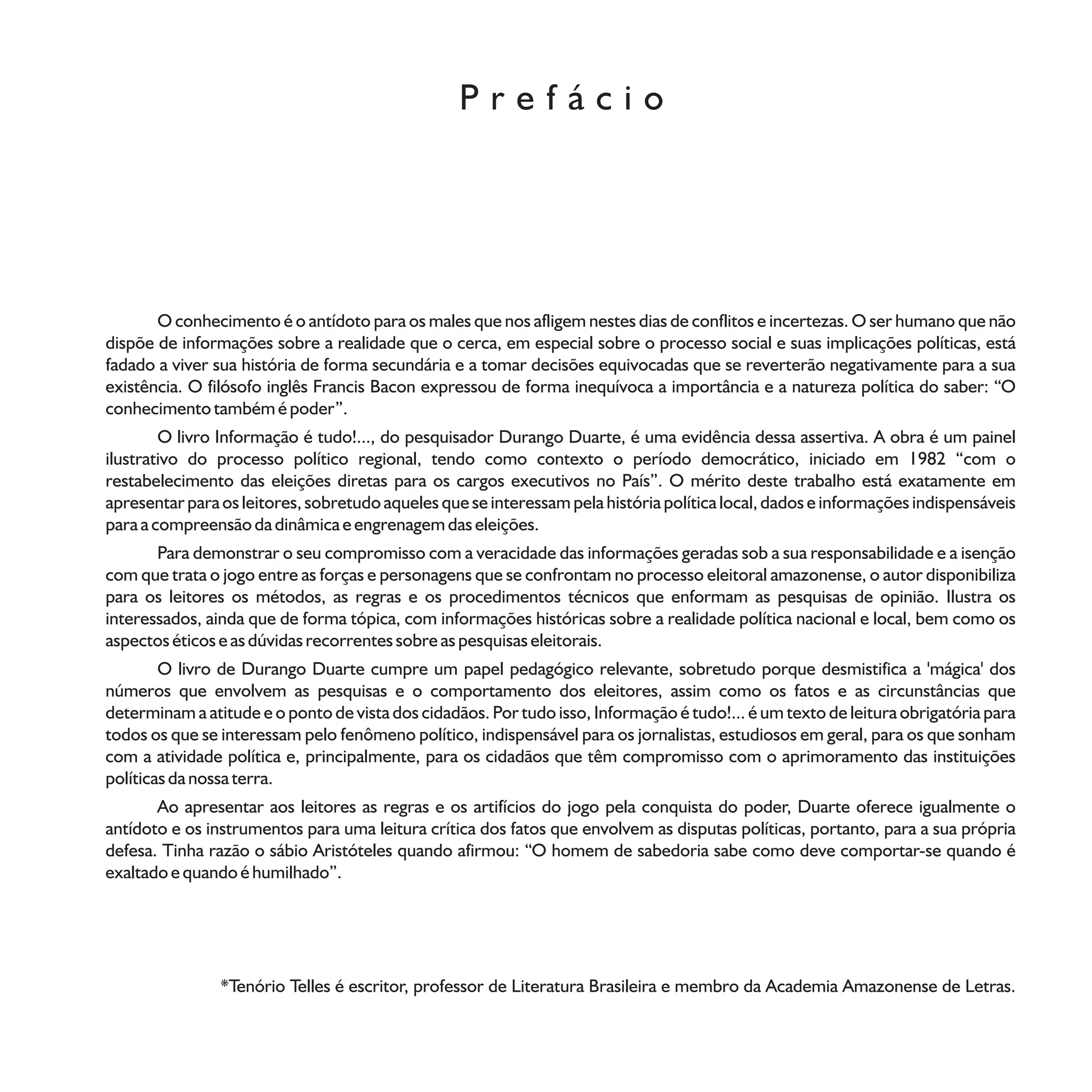 Informação é Tudo