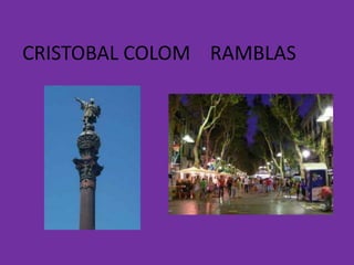CRISTOBAL COLOM RAMBLAS
 