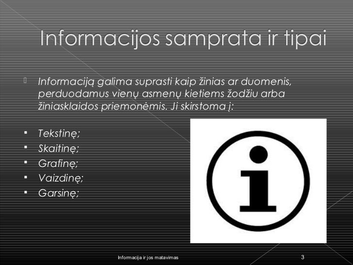 Informacija